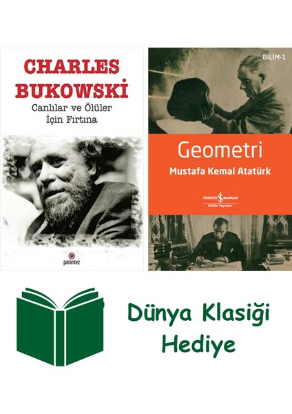 Canlılar ve Ölüler Için Fırtına + Geometri + Dünya Klasiği Hediye