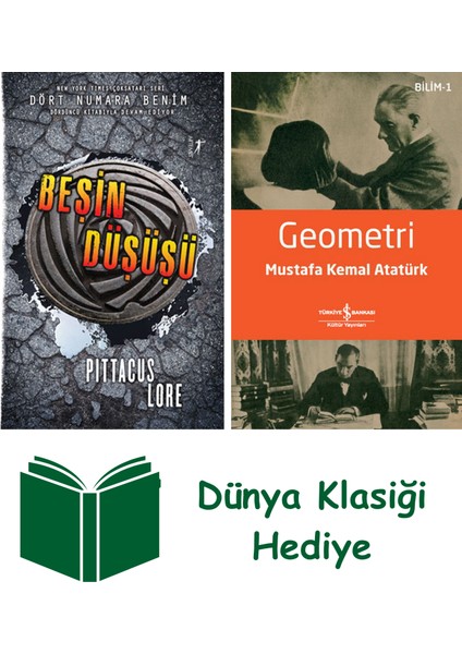 Beşin Düşüşü + Geometri + Dünya Klasiği Hediye