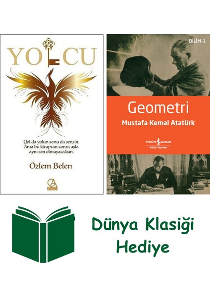 Yolcu + Geometri + Dünya Klasiği Hediye