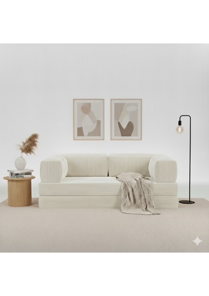 Linea Modüler Konfor Pratik Minder Köşe Takımı - Koltuk - Oyun Alanı - Kanepe 100*200