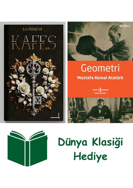 Kafes (Ciltli) + Geometri + Dünya Klasiği Hediye
