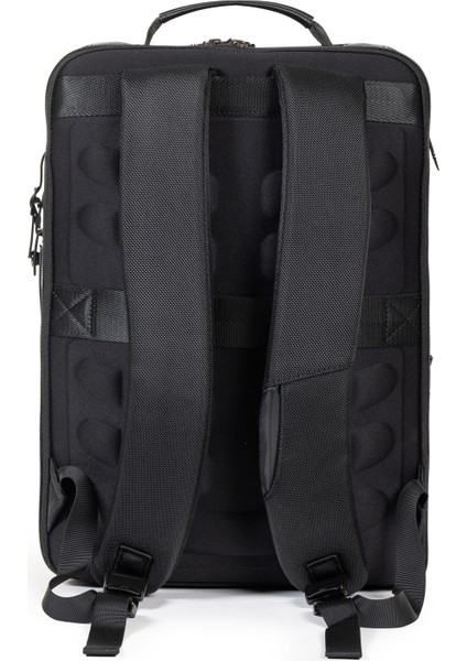 Stil Sahibi Profesyonellik: Hakiki Deri & Kumaş Laptop Sırt Çantası