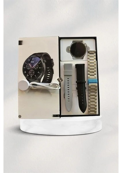 Akıllı Saat Çoklu Kordon Seçeneği Amoled Ekran Çok Fonksiyonlu Bluetooth Bağlantılı modelleri