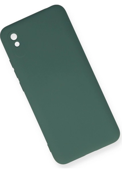 Xiaomi Redmi 9A Kılıf Nano Içi Kadife Silikon - Koyu Yeşil - FKU6004-9491 fiyatları