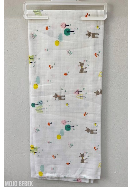 Animals Müslin Örtü 4265 Beyaz fırsatları