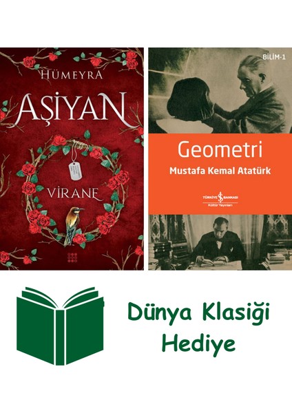 Aşiyan 1 - Virane + Geometri + Dünya Klasiği Hediye