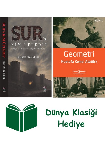 Sur’a Kim Üfledi + Geometri + Dünya Klasiği Hediye