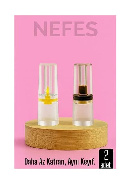 Bfs 2'li Filtreli Ağzılık Extra Güçlü Sigara Filtresi