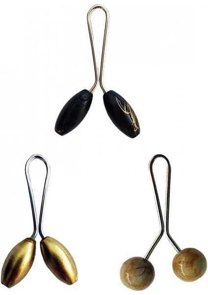 3 Adet Tesettür Eşarp ve Şal Klipsi Sarı Hardal Siyah