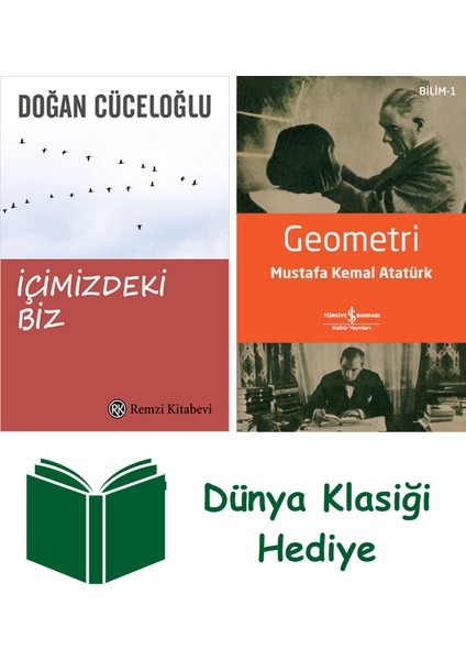 Içimizdeki Biz + Geometri + Dünya Klasiği Hediye