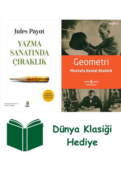 Yazma Sanatında Çıraklık + Geometri + Dünya Klasiği Hediye