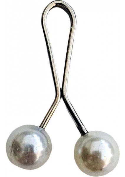 3 Adet Tesettür Eşarp ve Şal Klipsi Sarı Inci Beyaz Siyah Desenli fiyatları