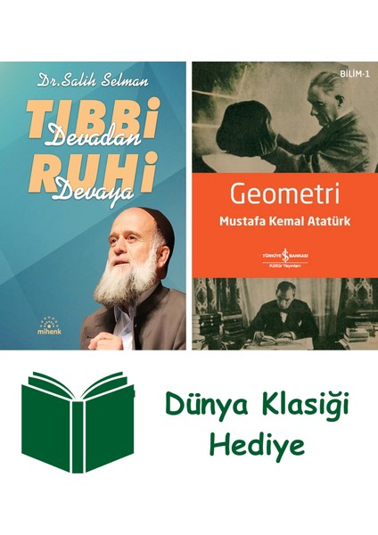 Tıbbi Devadan Ruhi Devaya + Geometri + Dünya Klasiği Hediye