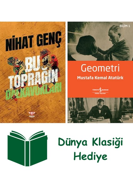 Bu Toprağın Dalkavukları + Geometri + Dünya Klasiği Hediye