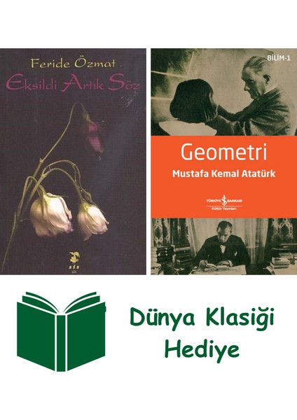 Eksildi Artık Söz + Geometri + Dünya Klasiği Hediye