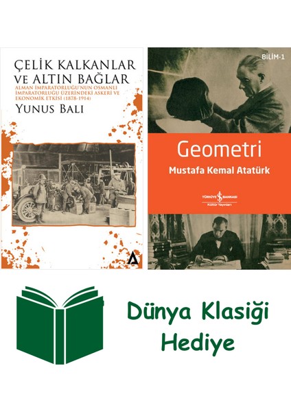 Çelik Kalkanlar ve Altın Bağlar + Geometri + Dünya Klasiği Hediye