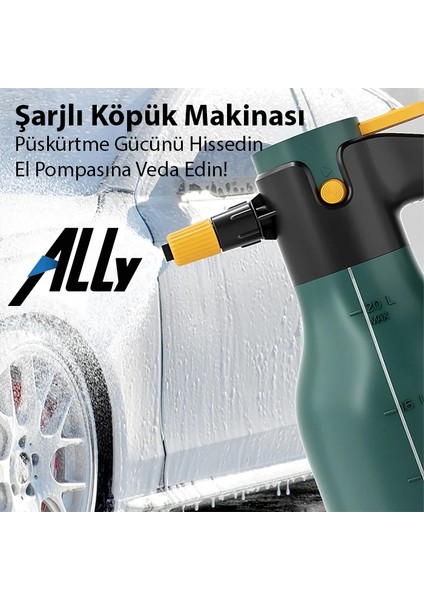 Ally 2l Yüksek Basınçlı Şarjlı Köpük Makinası Oto Yıkama Pompası Köpük - ?51?16E4-6G6 fiyatları