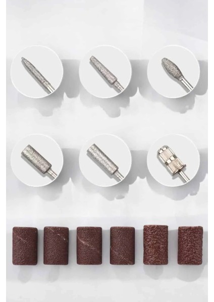 Protez Tırnak Manikür ve Pedikür Seti Elektrikli modelleri