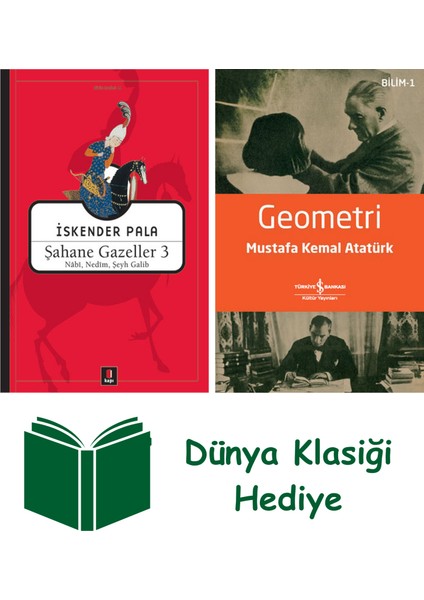 Şahane Gazeller 3 + Geometri + Dünya Klasiği Hediye