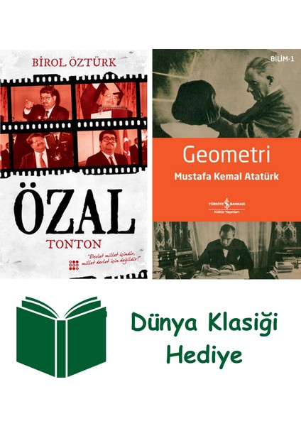Turgut Özal - Tonton + Geometri + Dünya Klasiği Hediye