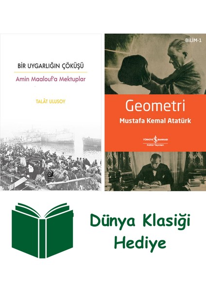 Bir Uygarlığın Çöküşü + Geometri + Dünya Klasiği Hediye