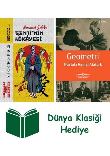 Genji‘nin Hikayesi + Geometri + Dünya Klasiği Hediye