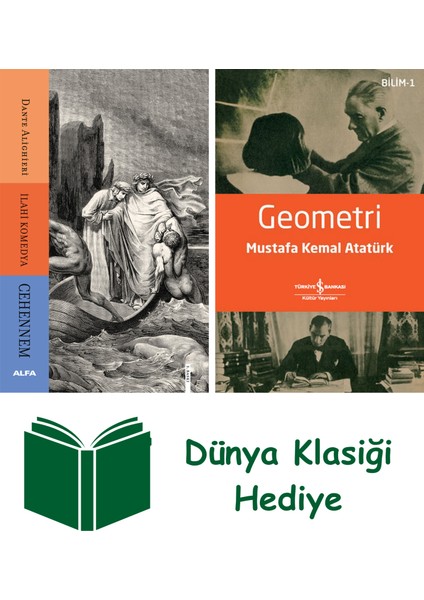 Ilahi Komedya - Cehennem + Geometri + Dünya Klasiği Hediye