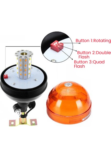 LED Tarım Işıkları Uyarı Flaşör Işıkları Strobe Işıkları (Yurt Dışından)