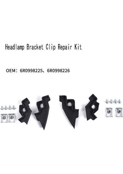 Araba Ön Sağ Far Lambası Braketi Klips Tamir Takımı (Yurt Dışından) fiyatları
