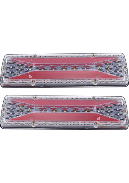 2 Adet Araba LED Arka Lambası Arka Sis Lambası Geri Vites Lambası Gösterge Işığı (Yurt Dışından)