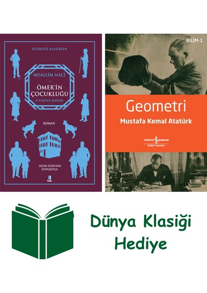Ömer'in Çocukluğu + Geometri + Dünya Klasiği Hediye