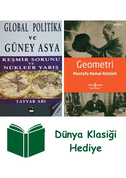 Global Politika ve Güney Asya + Geometri + Dünya Klasiği Hediye