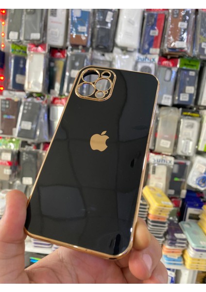 Iphone 12 Pro Uyumlu Esnek Logolu Kılıf