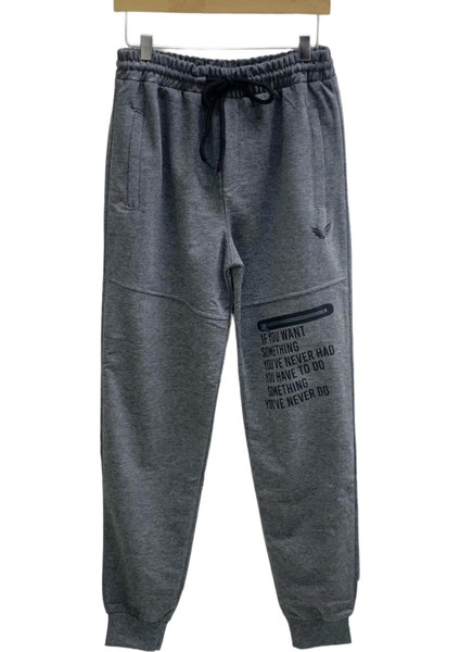 Mojo Erkek Çocuk Garson Boy Yazıl Eşofman Altı 2134 Füme indirimleri