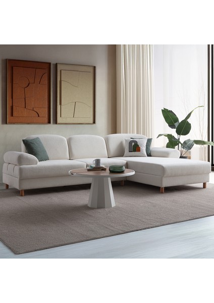 Aries Yataklı Sandıklı Köşe Takımı Beyaz Sağ Köşe fiyatları