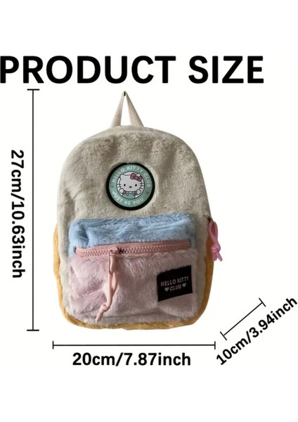 Hello Kitty Figürlü Pelüş Sırt Çantası Küçük Boy (27CM*21CM) fiyatları