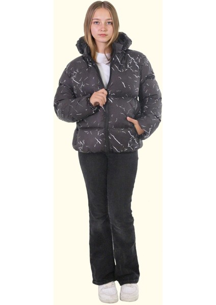 Kız Çocuk Çıkabilir Kapüşonlu Su ve Rüzgar Geçirmez Kışlık Şişme Mont & Kaban & Parka fiyatları