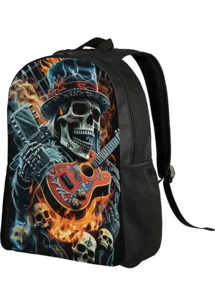 Sırt Çantası Kurukafa Gitar Figürlü fiyatları