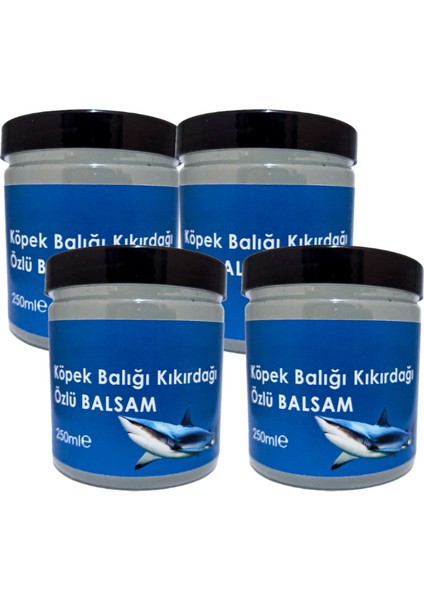 Köpek Balığı Kıkırdağı Özlü Balsam 250 ml Paincream 4 Adet