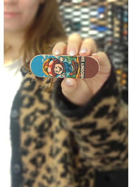 Super Hero Fingerboard – Mushroom Temalı Parmak Kaykay fiyatları