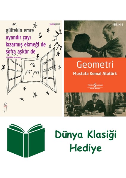 Uyandır Çayı Kızarmış Ekmeği De Sofra Aşktır De + Geometri + Dünya Klasiği Hediye