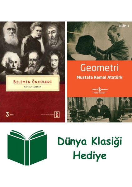 Bilimin Öncüleri + Geometri + Dünya Klasiği Hediye