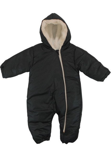 Erkek Bebek Lacivert Peluş Içli Düz Kozmonot - 1016320