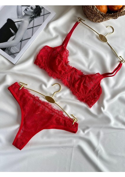 Dantelli Balenli Sütyen Tanga Takımı fiyatları