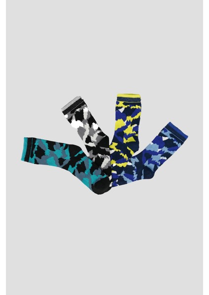 4 Çift Mevsimlik Erkek Çocuk Soket Çorap fiyatları