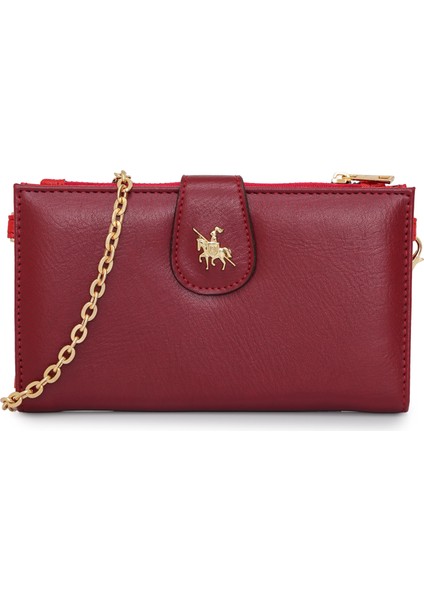 Zincir Detaylı Askılı Kadın Cüzdan CZ102-1