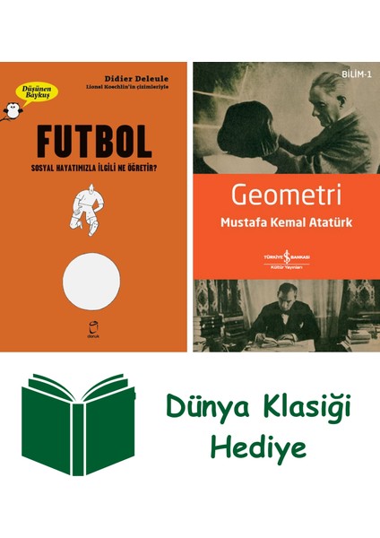 Futbol – Düşünen Baykuş + Geometri + Dünya Klasiği Hediye