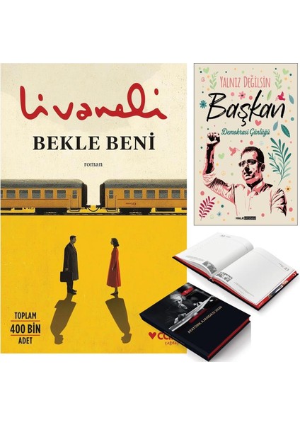 Bekle Beni ve Yalnız Değilsin Başkan - Ciltli 2026 Ajanda