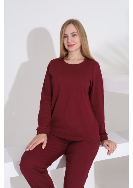 %100 Pamuk Petek Örgü Kumaş Uzun Kol Manşetli Cepli Kadın Pijama Takımı 98520 fırsatları