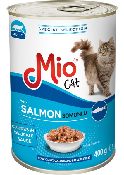 Yaş Mama - Mio 400 gr Kedi - Balıklı